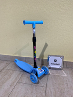 Самокат трехколесный синий SZ221025003-2