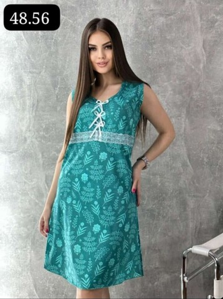 Сорочка х/б молодежка без рукава 1865