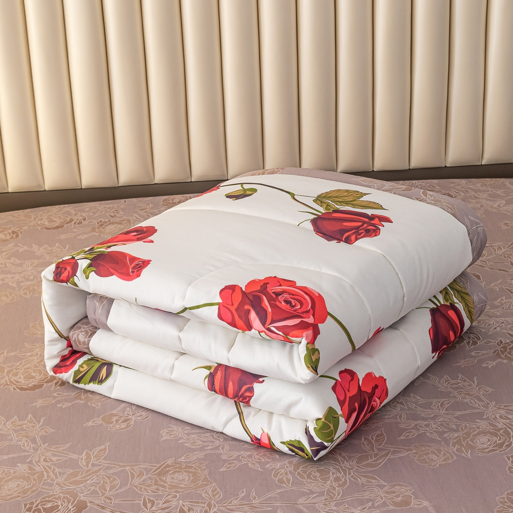 Комплект постельного белья Сатин с Одеялом 100% хлопок OB119