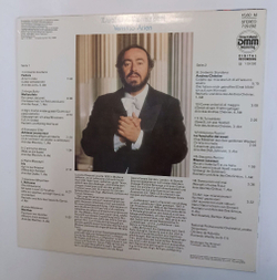 Винтажная виниловая пластинка Luciano Pavarotti Verismo Arien (GDR 1989)