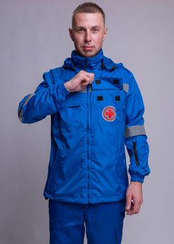 Ветровка мужская Скорая помощь MedicLine