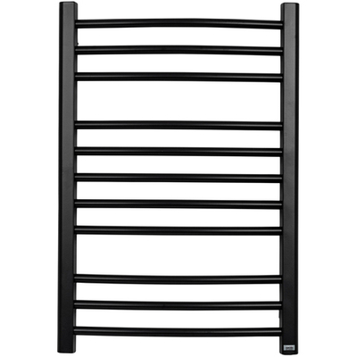 Полотенцесушитель GROIS Todor GR-014 500х800 П11 (3+5+3) RAL9005 черный матовый, (1 шт)