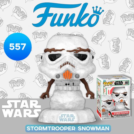 Фигурка Funko POP! Bobble Star Wars Holiday Stormtrooper Snowman (557) 64338