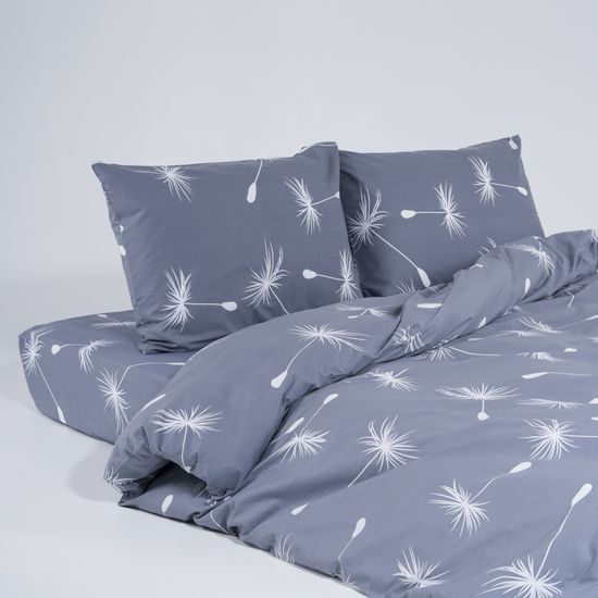 КПБ  Fiori 1, ЕВРО , 70х70, простыня 160х200х30  DOMTEKC