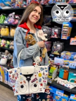 Сумка 2 в 1 тоут мешок шоппер клатч кошелек модная на плечо