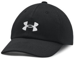 Теннисная кепка Under Armour Girls Play Up Cap - black/halo gray