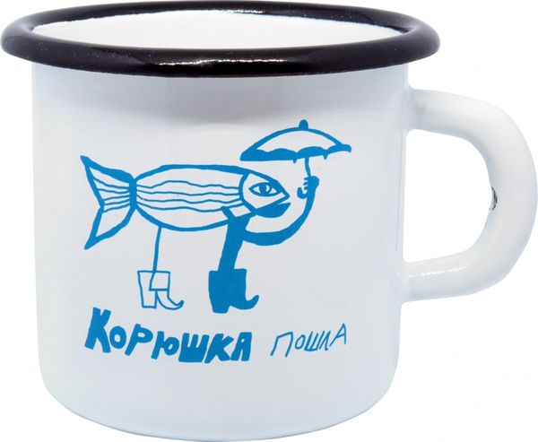 Кружка "Санкт-Петербург. Корюшка пошла" 400мл