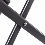 Кресло складное с подлокотниками до 120кг 64*53*90 см синее