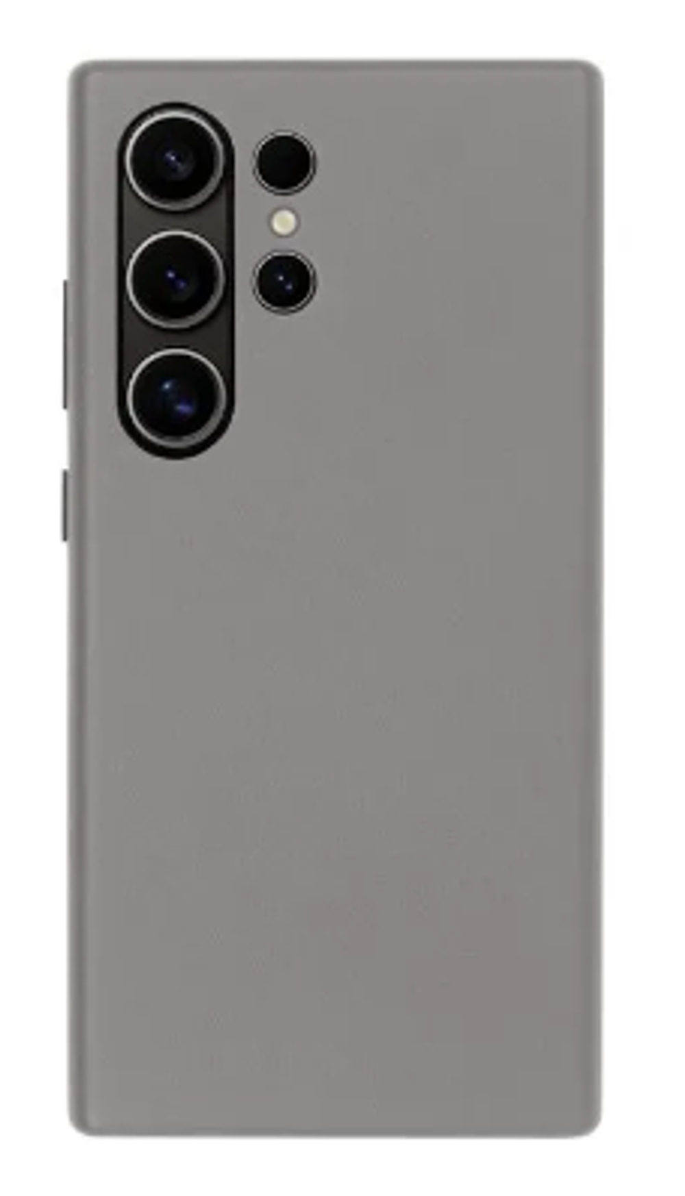 Чехол-накладка Kzdoo Noble Collection для Samsung Galaxy S24 Ultra искусственная кожа (серый)