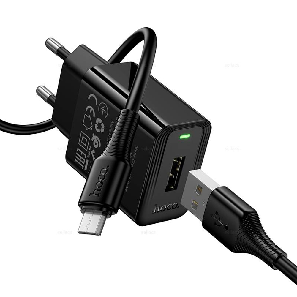 Hoco CS91A Leader зарядное устройство набор (Micro-USB)