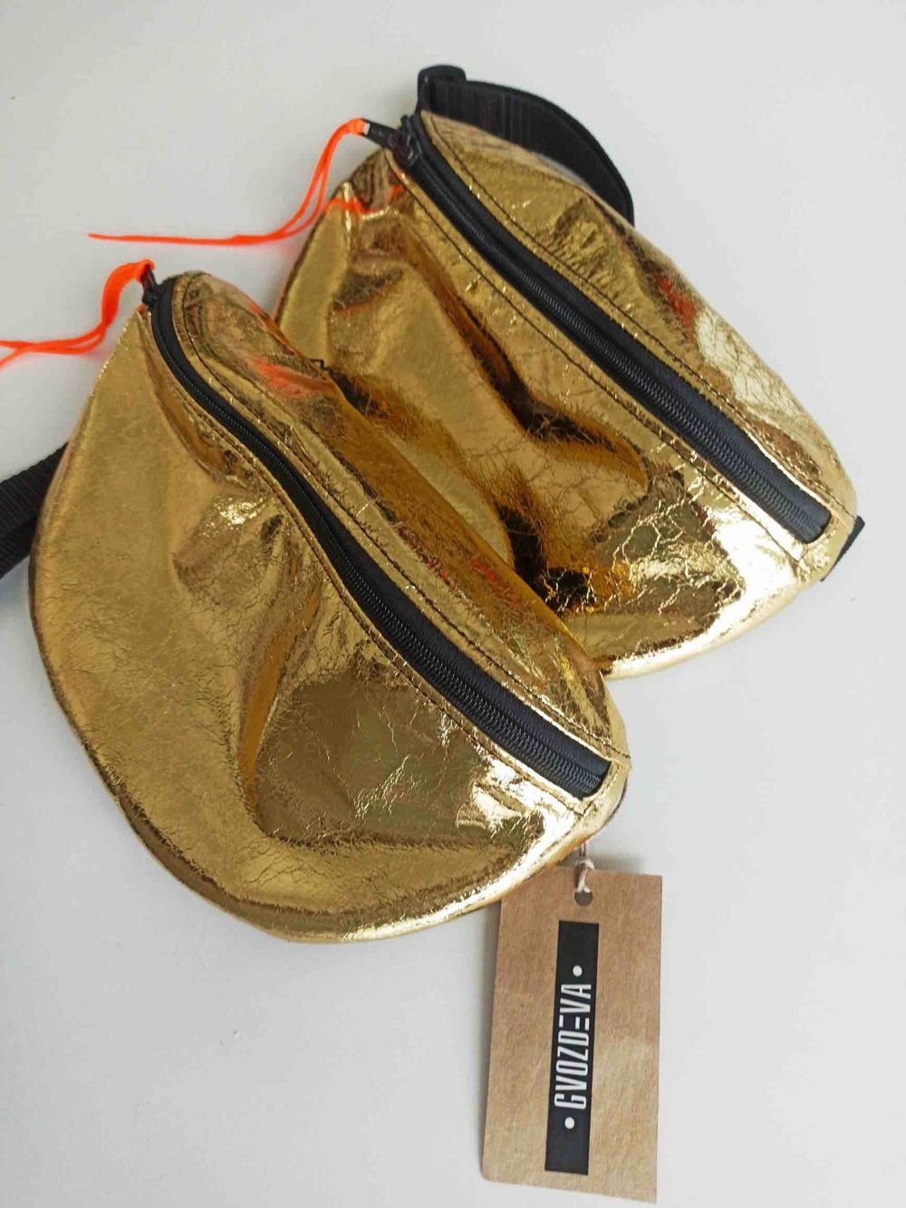 Сумка Поясная Gvozdeva Золотая