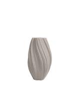Кашпо-ваза TREEZ Effectory Dune Высокая дизайн-ваза Белый песок д-30 см, в-52 см 1/1