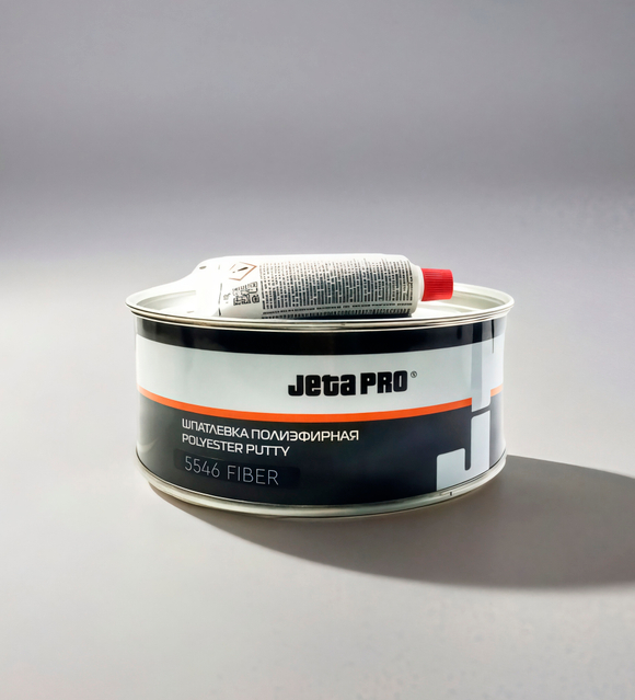Шпатлевка FIBER со стекловолокном JETAPRO 1,8 кг