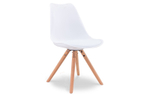 Стул PW072Y белый/бук