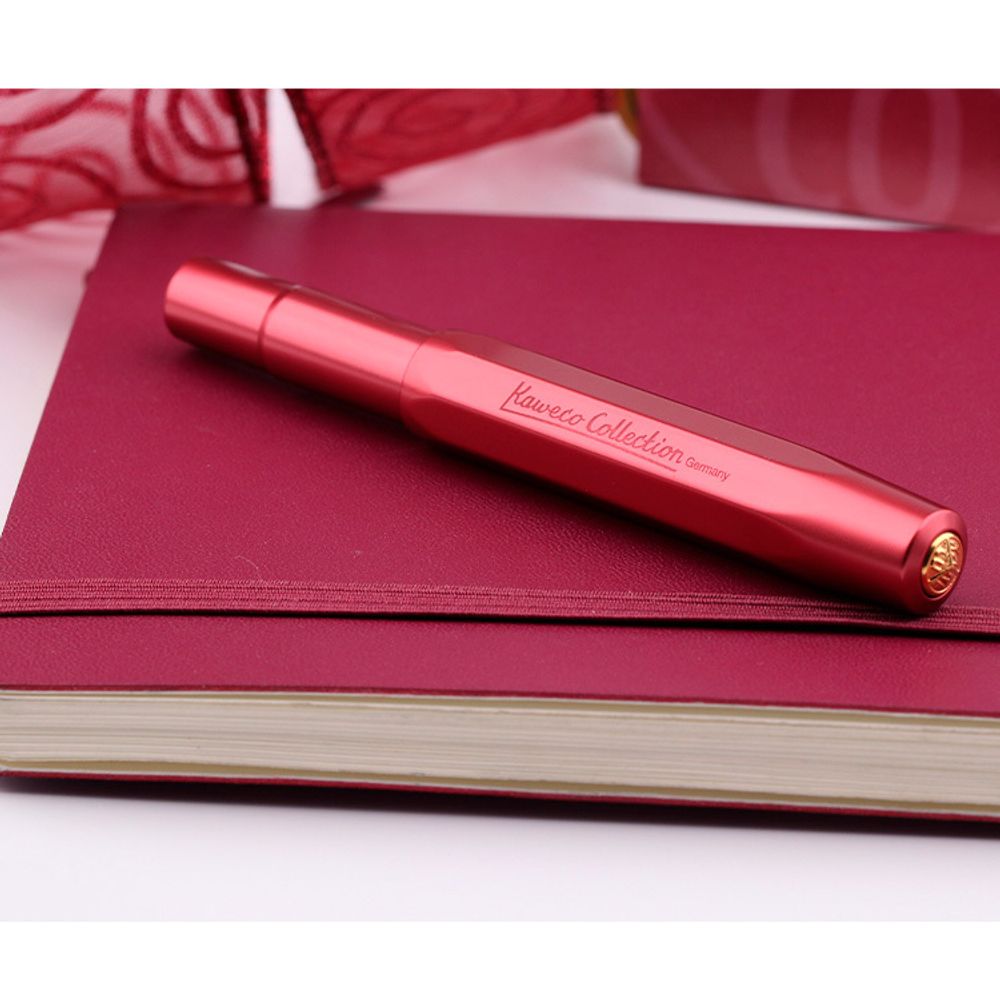 Перьевая ручка KAWECO AL Sport Collection Ruby с перо EF (11000147) 8