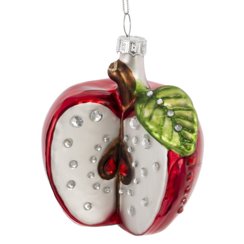 GAEM Украшение новогоднее "Яблоко", L7 W6 H10 см