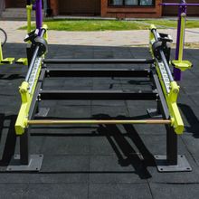 Force-2813 Уличный тренажер Становая тяга с переменной нагрузкой ZAVODSPORTA