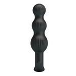 Черный анальный вибростимулятор Sidney - 10,9 см. (Цвет: черный)