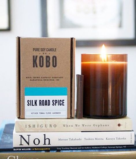 Silk Road Spice, свеча Woodblock, Kobo Candles