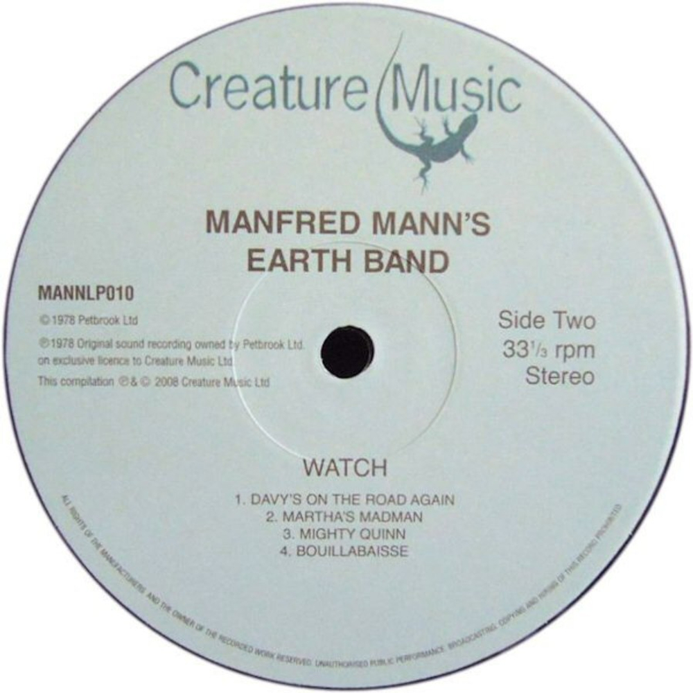Manfred Mann's Earth Band / Watch (LP)