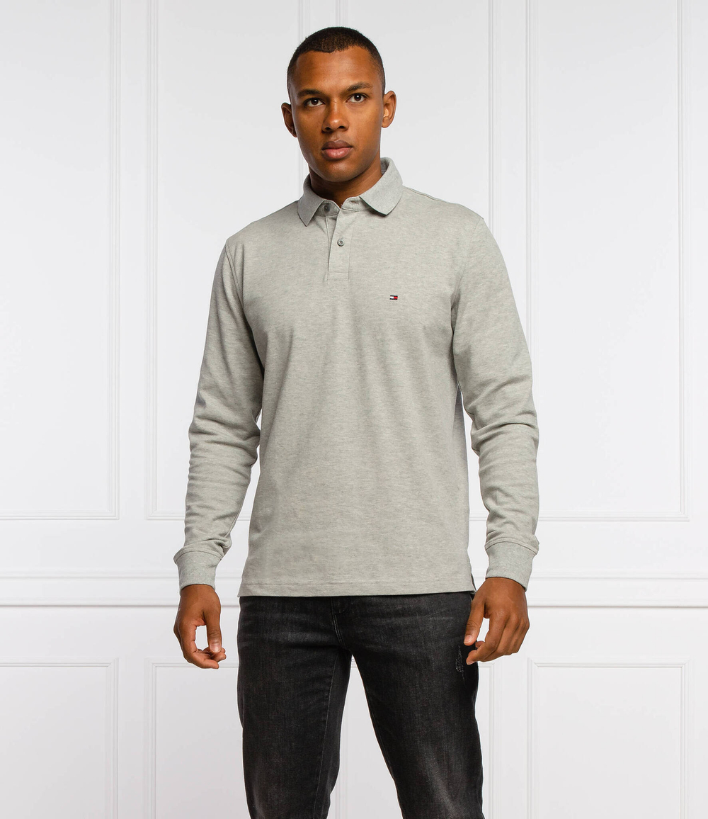 поло Tommy Hilfiger - серый(MW0MW20183)