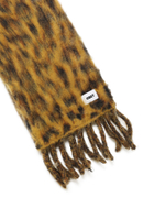 Шарф Вязаный Obey Leopard Scarf