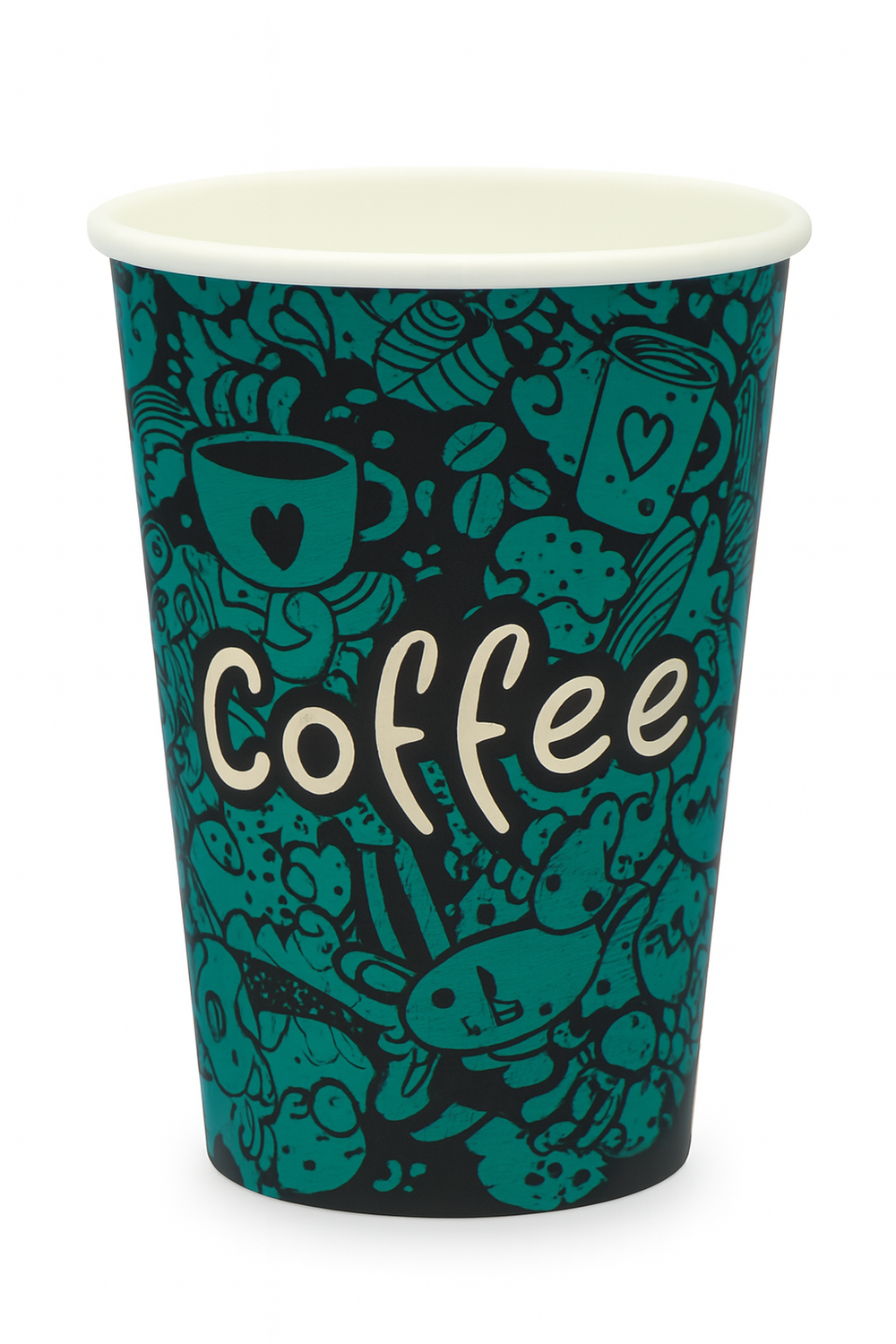 Стакан КБ 180 мл диаметр 73 мм ГН Маркер зеленый (50/1000)