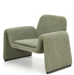 Кресло Melvia из зеленого шенилла