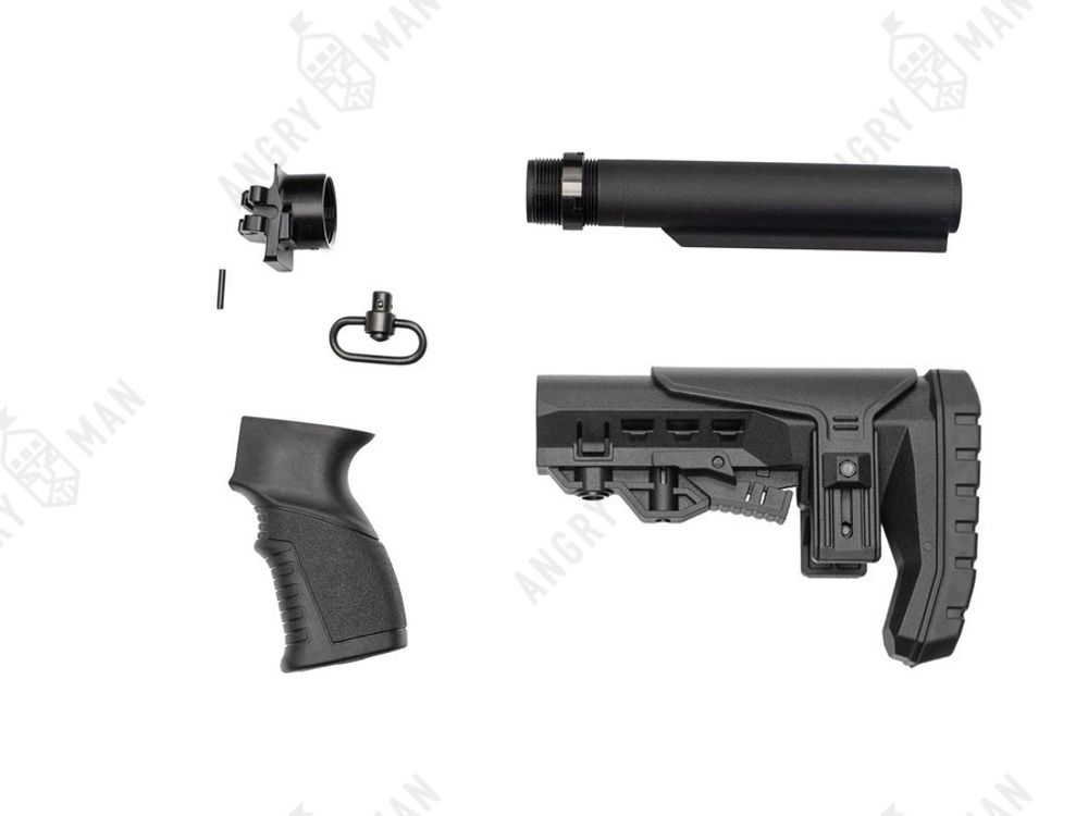 Комплект: Телескопический приклад для складных ВПО, без завышения на базе Atom CP, K.Arma