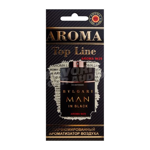 Ароматизатор Aroma Top Line Man in black №29