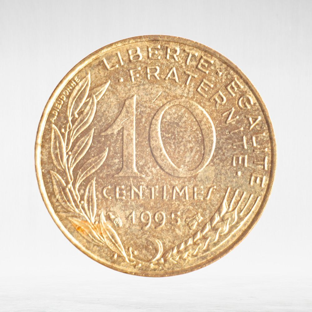France, 10 Centimes 1995, VF