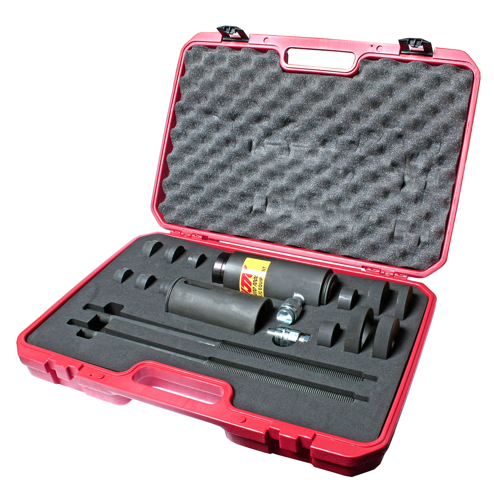 Набор инструментов для демонтажа/монтажа сайлентблоков рессор JTC