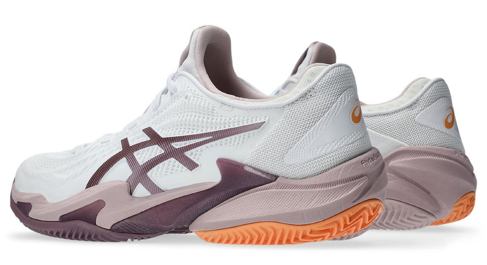 Женские Кроссовки теннисные Asics Court FF 3 Clay - белый