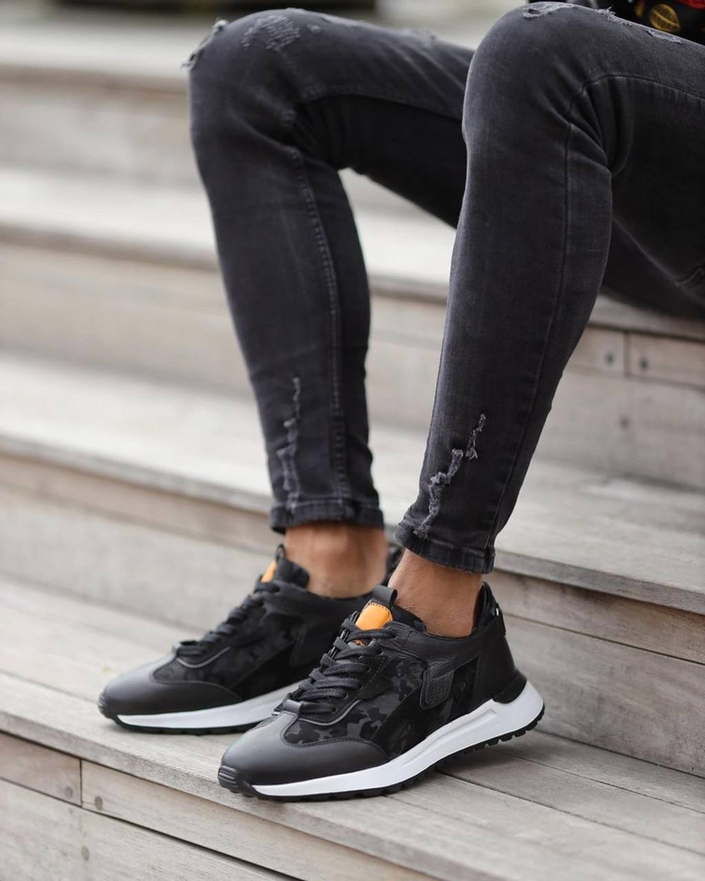 Кроссовки мужские, арт. 544 черный