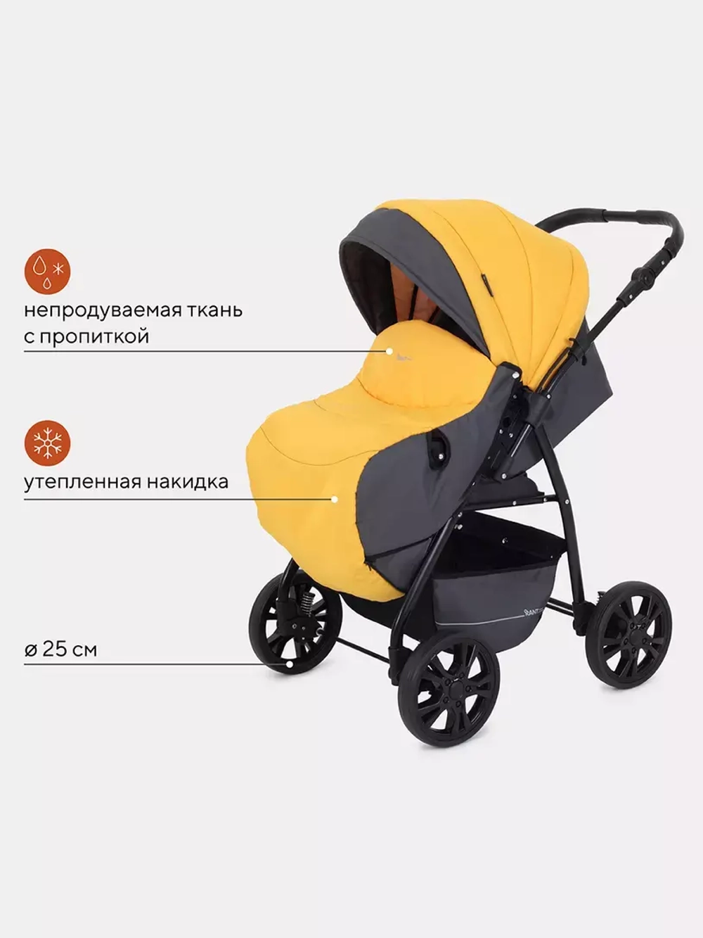 Коляска детская RANT basic "RIVA"
