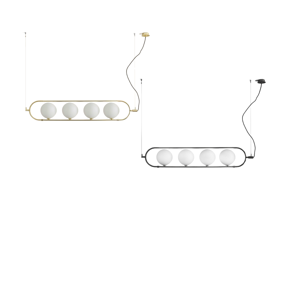 Chandelier  horizontal Abbacus by Aromas del campo
