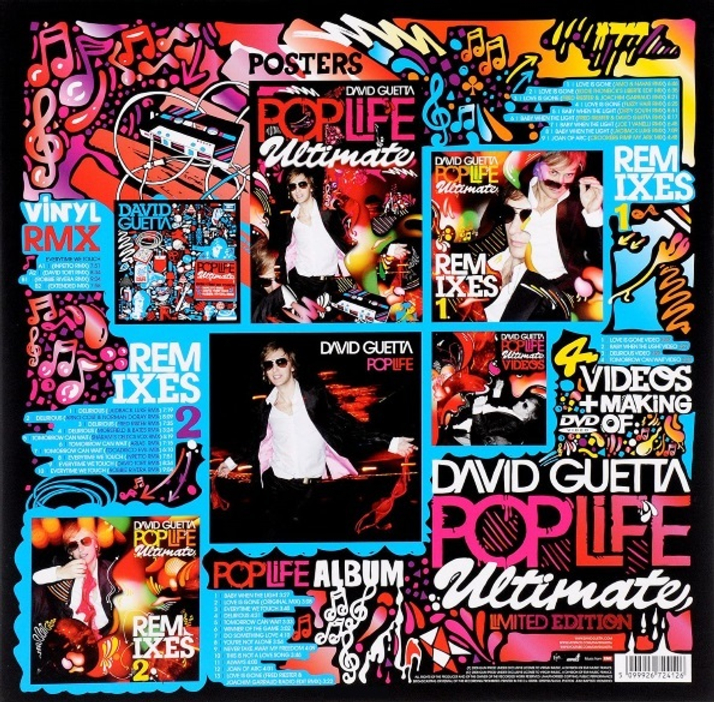 David Guetta / Pop Life Ultimate (Limited Edition)(3CD+DVD+12" Vinyl Single)