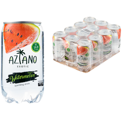 Напиток газированный Aziano Exotic со вкусом Арбуза 350 мл * 12 шт