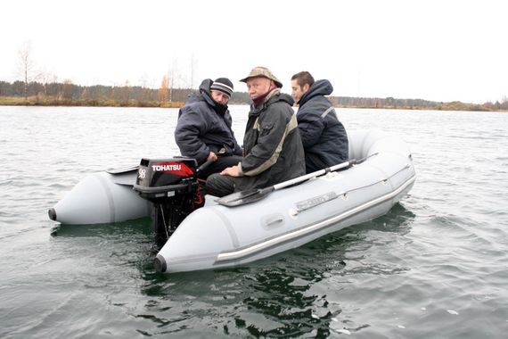 Катер с килем Stream Сибирь-3500