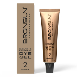 Краска для ресниц и бровей гелевая BRONSUN NEW, 15 мл