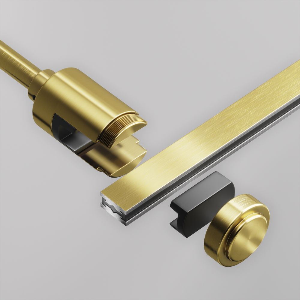 Крепление настенное одинарное удлиненное Maytoni   TRA155CW-SL1-BS