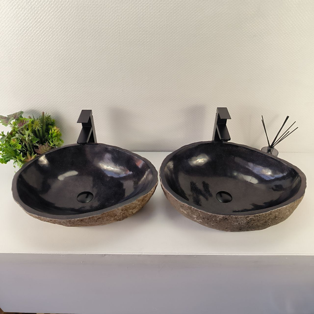 Раковина из речного камня ПАРА! RS-74900 57*45*15 0865