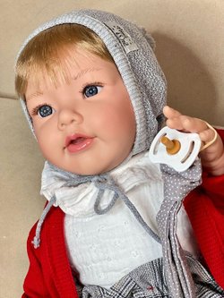 Кукла Nines 48см Guille мягконабивная в пакете (N4810K1)