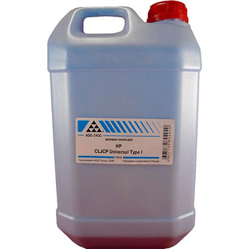 Тонер AQC тип AQC-240C для HP Универсальный Cyan (1кг.)