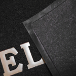 Коврик 50*70см придверный из ПВХ "Sindbad", черный