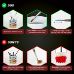 Most Wanted Brush Set (Synthetic)