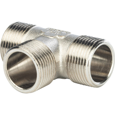 Тройник STOUT НН 1х1х1 никель