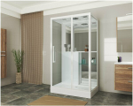 Душевая кабина Grossman Style GR167 (80x120x215) дверь раздвижная,5 мест