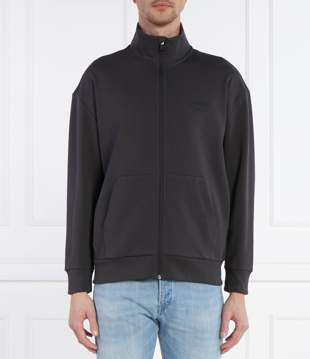 Худи Скарли BOSS GREEN - графитовый(50511413)