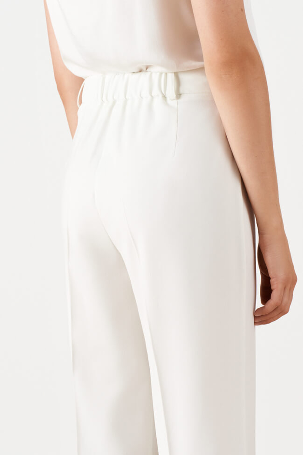 31155 Брюки женские (молочный)